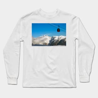 Courchevel 1850 3 Valleys Mont Blanc Alps France Long Sleeve T-Shirt